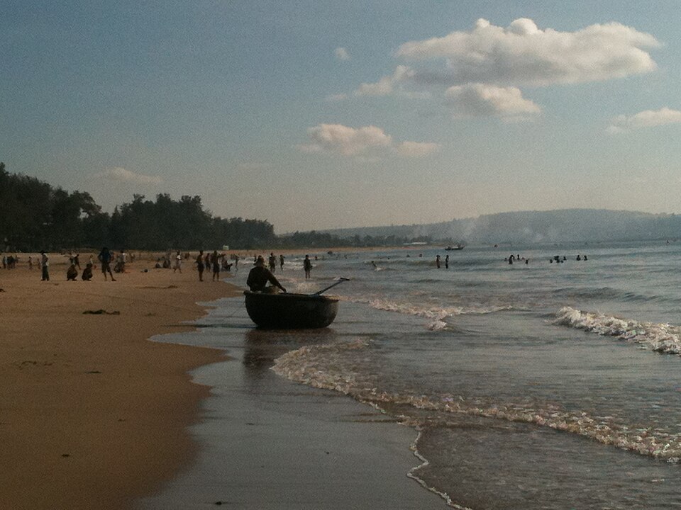 Thuyền đánh cá của ngư dân Phan Thiết