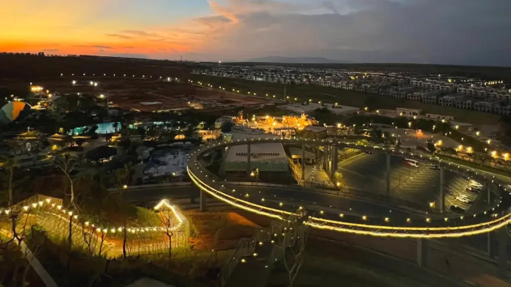 Khung cảnh biển nhìn từ Wonder Hill Phan Thiết