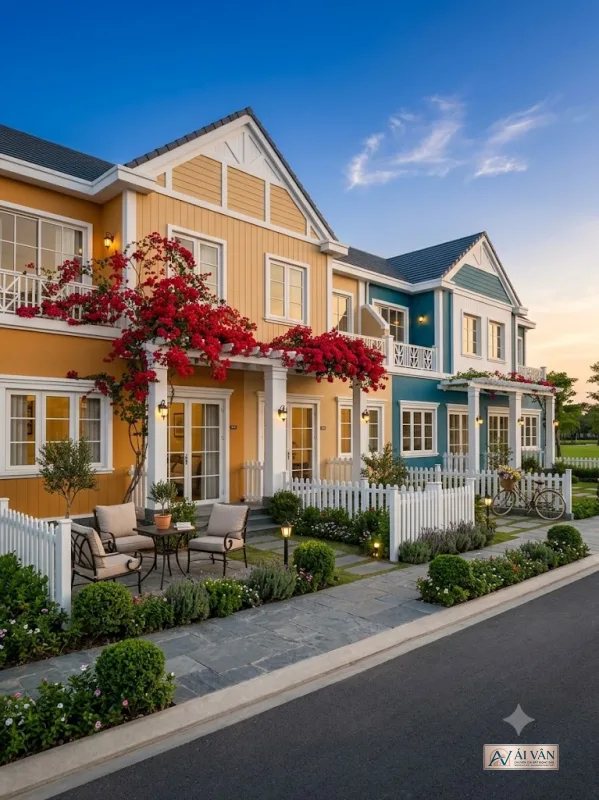 Nhà phố NovaWorld Phan Thiết – Khu Florida 1 Phân khu 3. Nhà hoàn thiện, full nội thất, vào ở hoặc khai thác ngay.